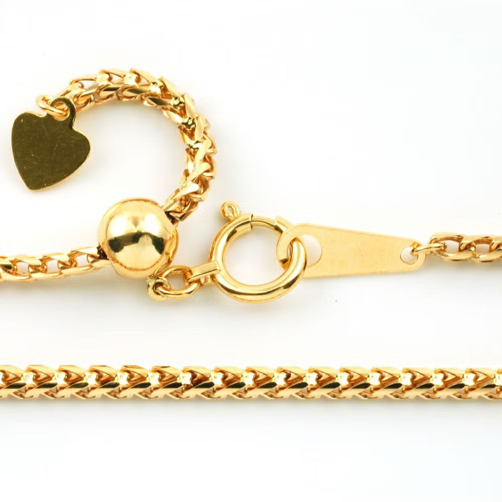 K18 Gold Franco Chain Necklace