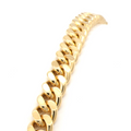 K18 Gold 2-Cut Curb Chain Necklace (Japan Mint Certified)