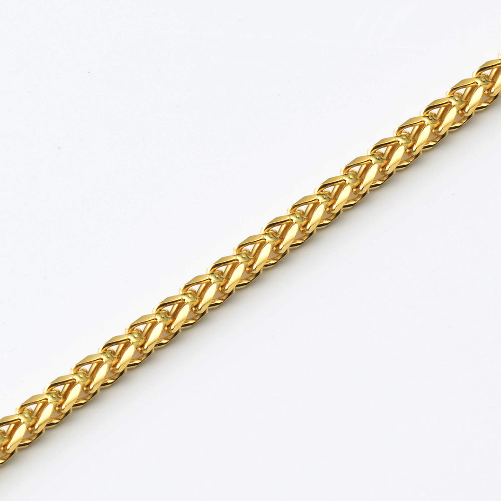 K18 Gold Franco Chain Necklace